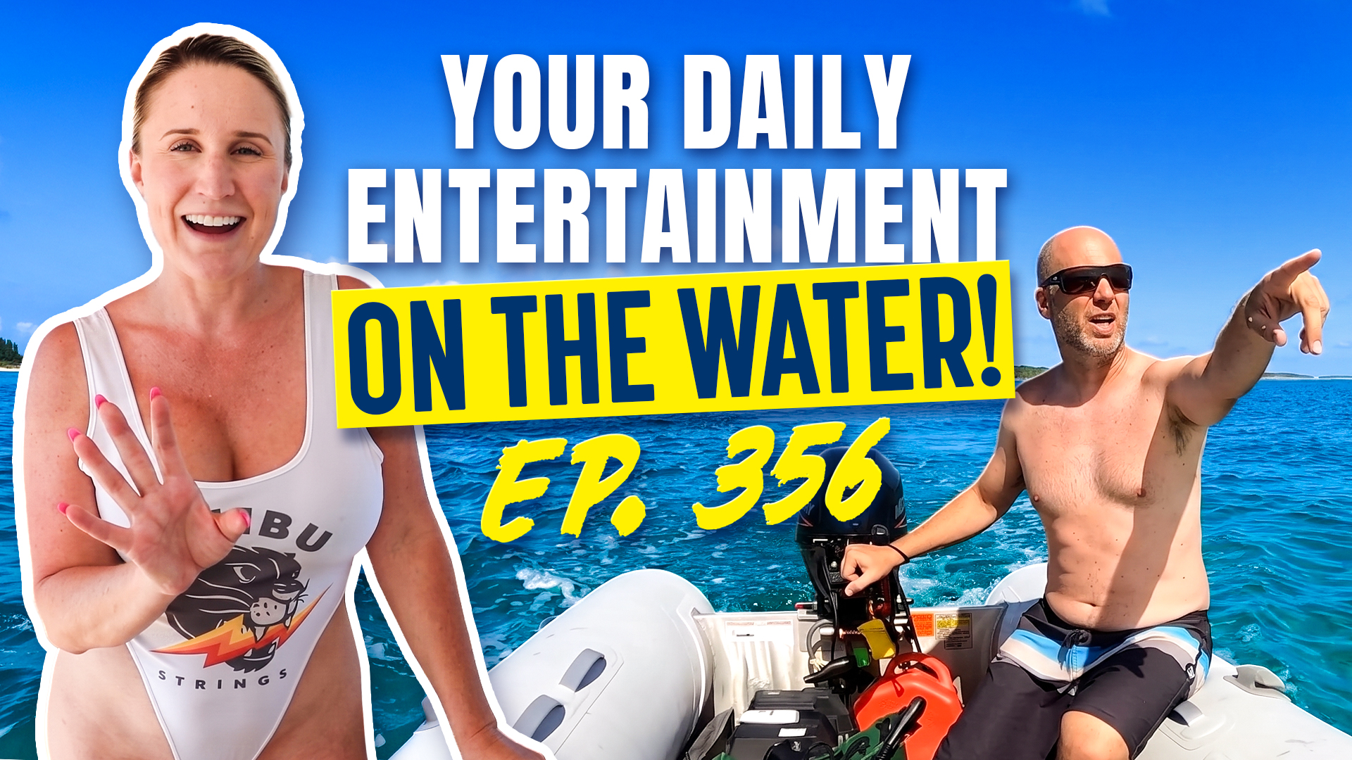 356. She Provides Your Daily Entertainment on the Water!