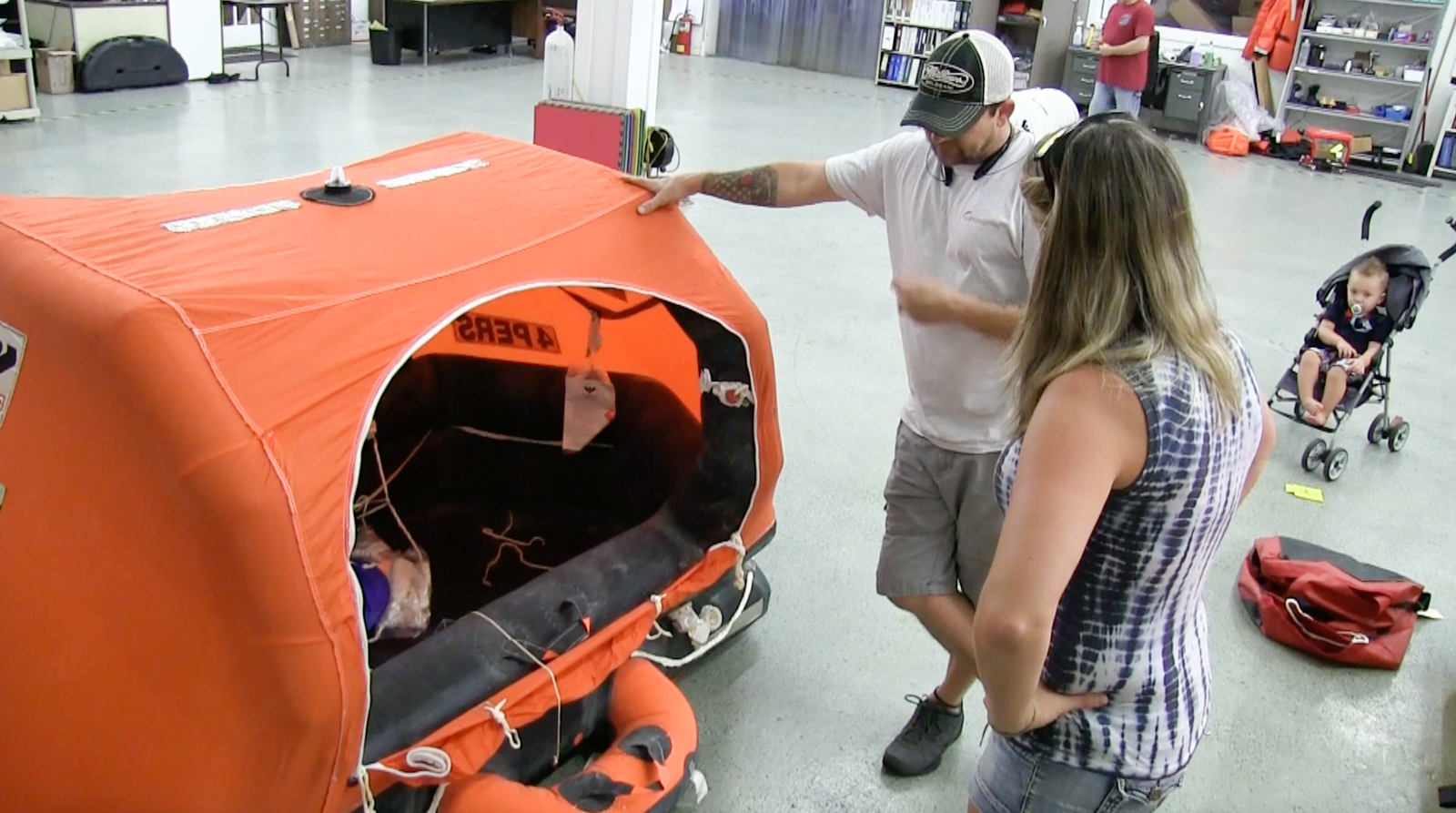 34. Life Raft Service & Doggie News